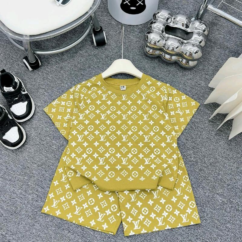 Đồ Bộ Cotton Tàu In Chữ Nổi Kiểu Họa Tiết Dễ Thương Cho Bé Gái - Bé Trai  Mặc Cá Tính, Khỏe Khoắn (20-35kg) chobé 1