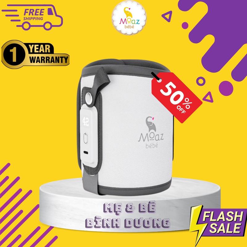 TÚI Ủ BÌNH SỮA .Túi giữ nhiệt MOaz BeBe .MB-067(Bảo hành vàng 12tháng) Voi Máy Tiệt Trùng