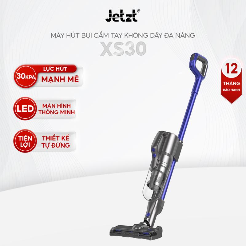 NEW LAUNCHING Máy hút bụi cầm tay không dây đa năng Jetzt XS30 lực hút vượt trội 30.000PA