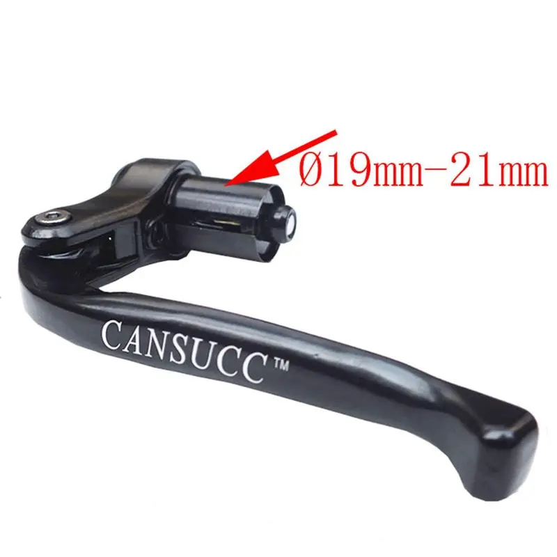 2Pcs  Brake Levers Set Bar End MTB Aero Bar Black Triathlon TT Time 6