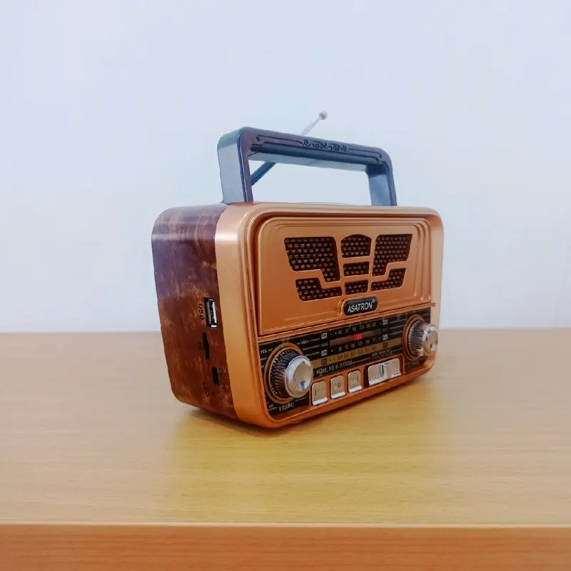 Radio Asatron R-1117 USB Bluetooth dengan Saluran FM, AM, dan SW 4