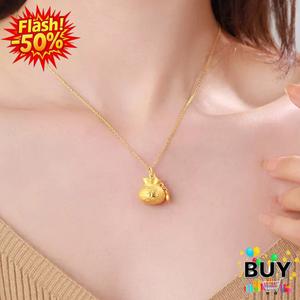 สร้อยคอจี้กระเป๋านำโชค สำหรับผู้หญิง ทองเทียม ทองปลอม ราคาถูก ทองเหมือนจริง สไตล์เก๋ไก๋ โชค สร้อย ฮิต โอน โชคลาภ เหมือน ทอง แฟชั่น ผู้หญิง สร้อยคอล้อแม็ค