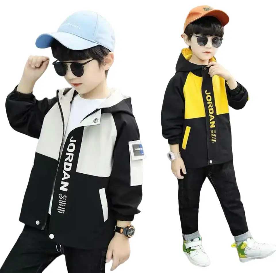 Áo khoác gió cho bé 2 lớp lót lưới chống nước, chống bụi, cản gió size đại từ 14-45kg