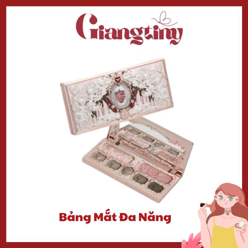   FLOWER KNOWS  Bộ Sưu Tập 2025 Dâu Cupid strawberry Cupid Bảng Mắt Đa Năng Hoa Biết Cosmetic 