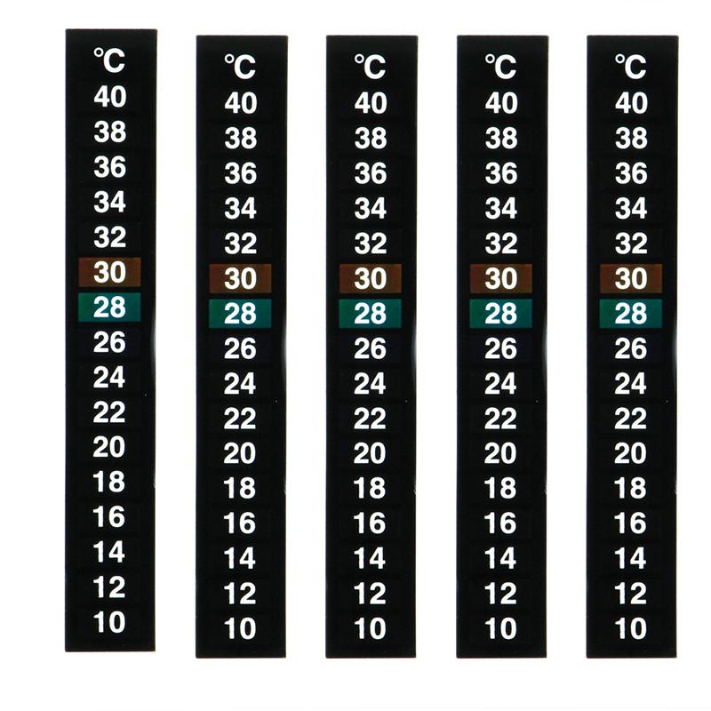 Product Introduction of Digital Temperature Sticker Adhesive Thermometer Strip Celsius Display Adhesive Stickers for Fish for Tank Aquarium 34