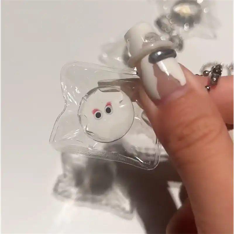 Product Introduction of Nose GA Nhỏ Túi Biểu Cảm Trên Khuôn Mặt Trong Suốt, Pinch Bóng Nhỏ Hoạt Hình, Đồ Chơi Bóp Keo Mềm, Cảm Giác Bùn, Đồ Chơi Giảm Căng Thẳng, Hàng Mới Về 2025 4