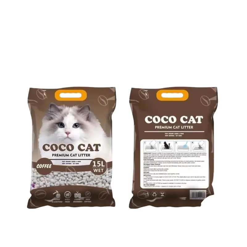 Cát Coco siêu vón 8 lít cho mèo 0
