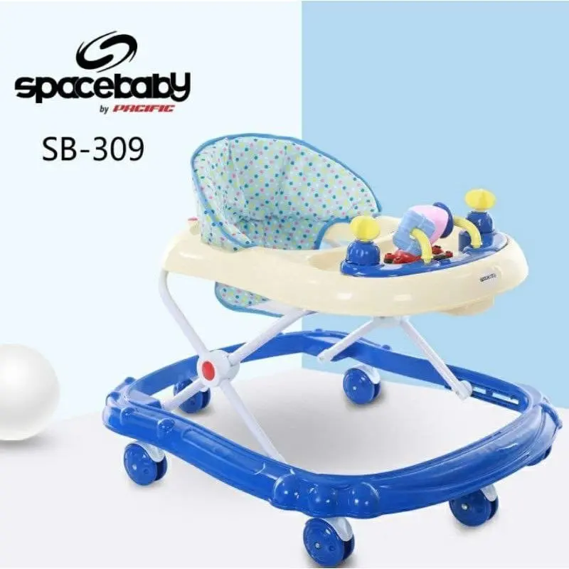 Baby Walker Spacebaby SB 302, SB 306, SB309 Music Mainan Bisa Dilepas Size Besar 4