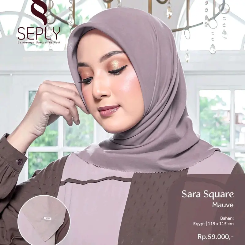 Seply Sarimbit Keluarga Eksis 2023 Black Plum 2