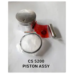 CS5200 PISTON SEHER ASSY KOMPLIT SET CHAINSAW SINSO CS 5200