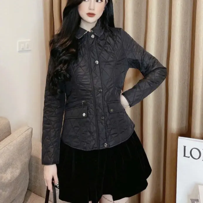 áo khoác trần trám dáng dài 5