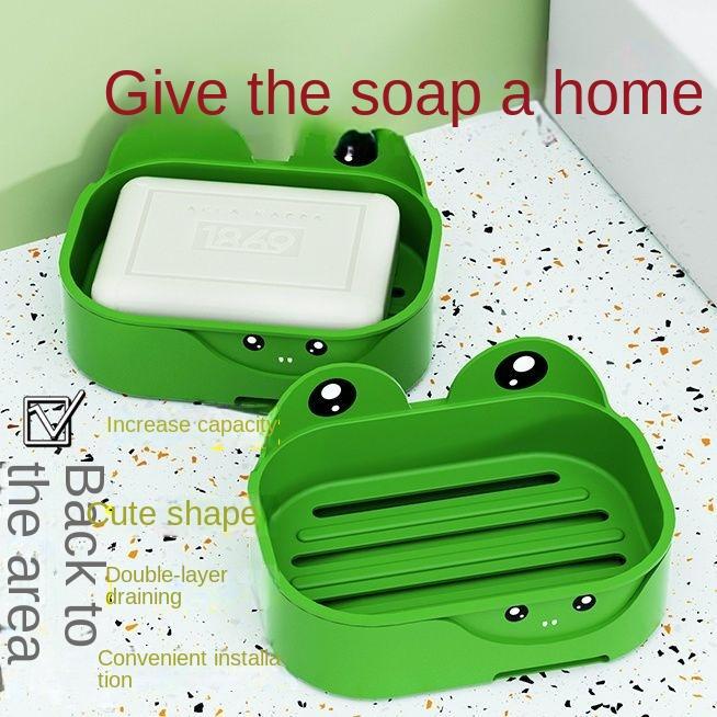 Bathroom Soap Box Draining Frog Soap Box 0