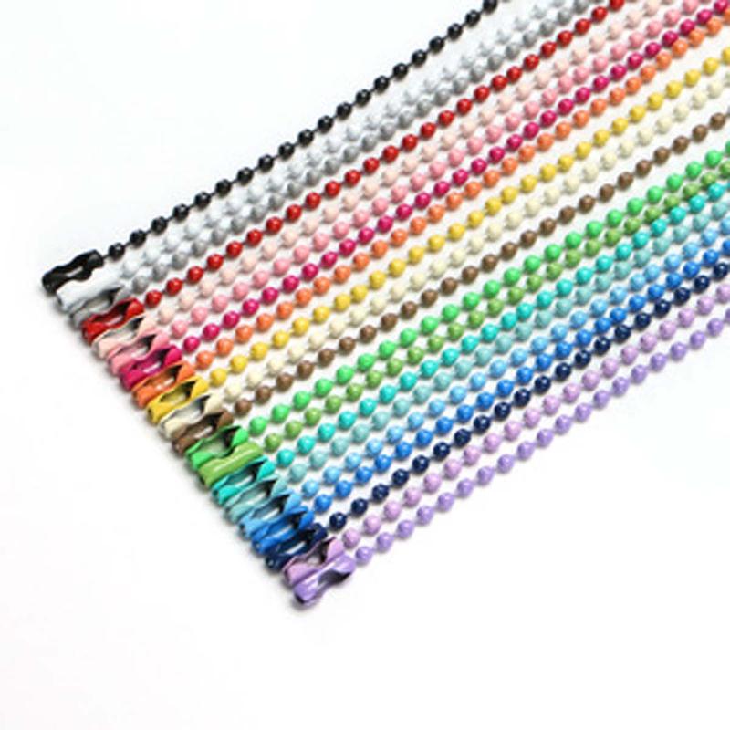 Product Introduction of ห่วงโซ่ลูกปัดสีรุ้ง การค้นพบเครื่องประดับ DIY สำหรับ ทำพวงกุญแจ อุปกรณ์ทำมือ 15