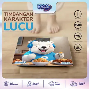 [COD] Goto Mawmaw Timbangan Berat Badan Digital Body Scale Karakter 180 Kg