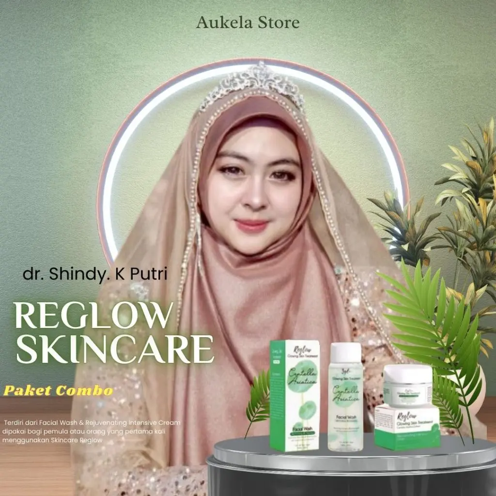 Reglow Paket Pemula Paket Combo Basic Reglow Skincare dr. Shindy Putri untuk Pemula BPOM & Halal
