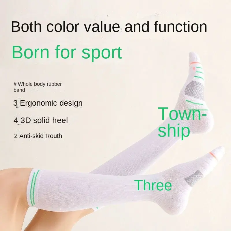 Vớ Nén, Để Hỗ Trợ Cơ Bắp, Vớ Yoga Dài, Vớ Áp Lực Thể Dục Và Thể Thao, Vớ Dây Nhảy, Vớ Chống Trượt Pilates 3