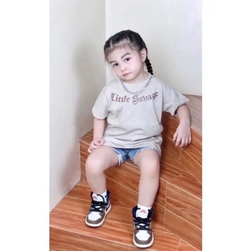 Little savage cotton tshirt for kids