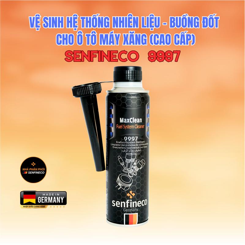  Senfineco 9997 Dung Dịch Vệ Sinh Kim Phun Buồng Đốt Hệ Thống Xăng Mã Cao Cấp Cho Động Cơ Ô tô Máy Xăng  300ml  