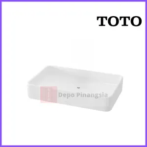 Wastafel TOTO LW952J body only putih + FREE bracket
