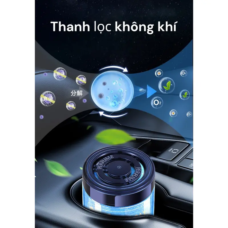 Sáp thơm BLUECAT Logo hãng xe ô tô khử mùi ô tô tạo hương thơm nhẹ hàng cho bạn không gian tươi mát Nội Thất 6