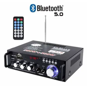 Kerndy Bluetooth EQ Audio Amplifier Karaoke Home Theater FM Radio 600w BT-298A