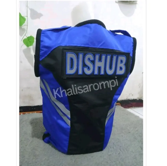 Rompi Dishub Bahan taslan full atribut gratis nama 2