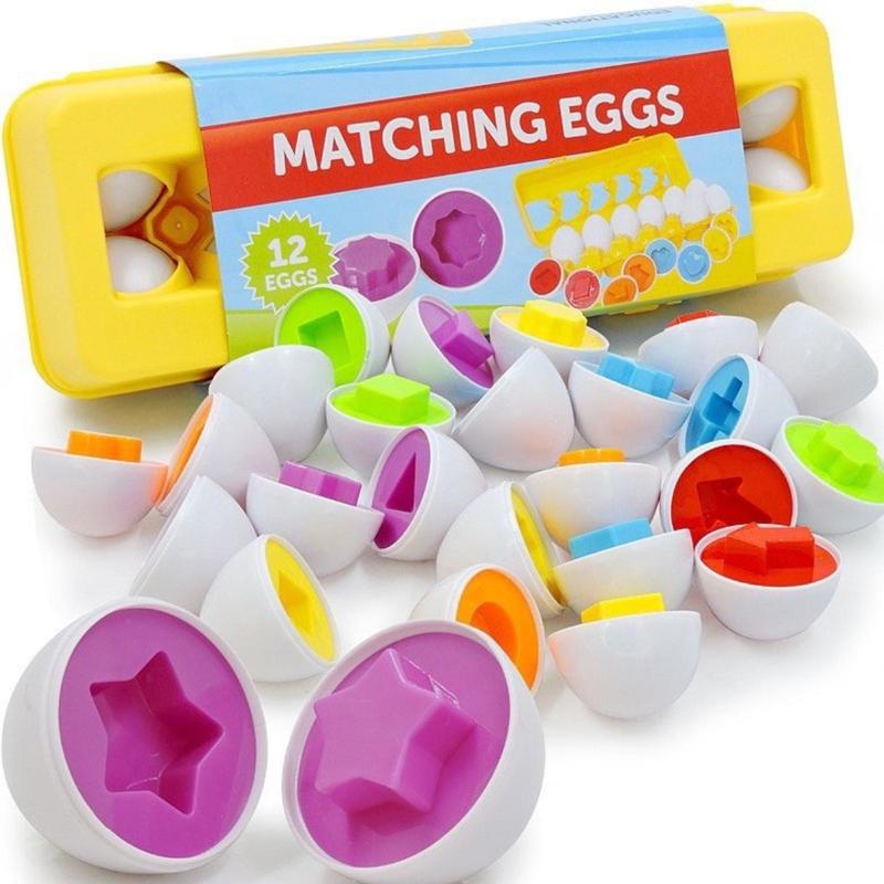 Đồ Chơi Khối Lắp Ráp Hình Quả Trứng Thông Minh Nhận Diện Khả Năng Nhận Biết Khả Năng Cho Bé Toy xmas