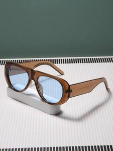 Lentes de sol de marco redondo unisex vintage, lentes de sol casuales y modernos para uso diario, accesorios de moda para actividades al aire libre