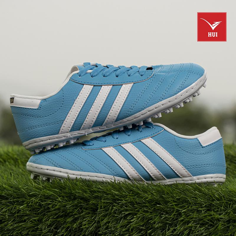 Giày bóng đá Wika 3 sọc TRẺ EM - (Size 32 - 37) full màu Tặng kèm [Bình xịt khử mùi + Tất dệt kim + Băng cuốn] giày  đábóng