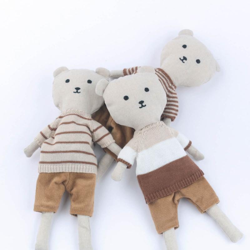 Dress Up Bear Game Stuffed Animals Baby Shower Gift Toy Dressing Game 6