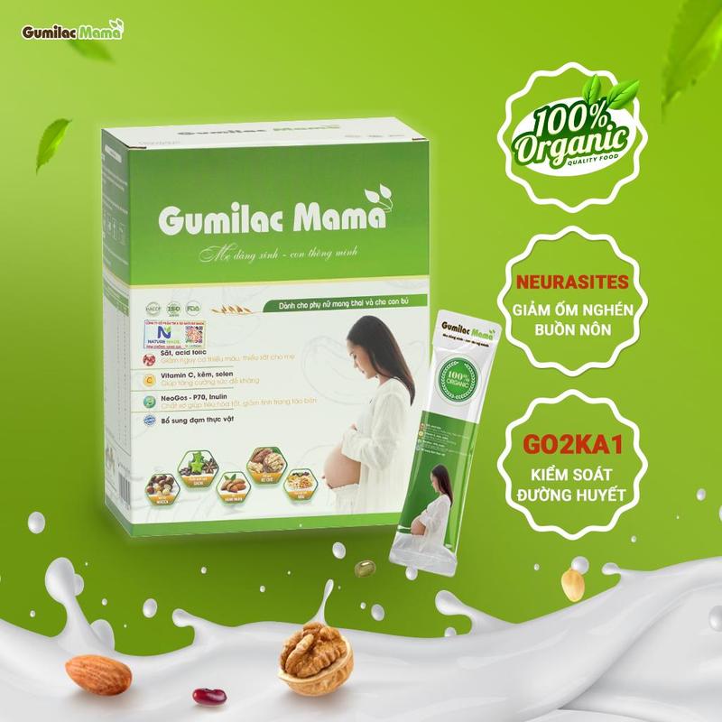 [CHÍNH HÃNG] Sữa hạt Gumilac Mama - Sữa hạt hỗ trợ dinh dưỡng cho mẹ bầu 3