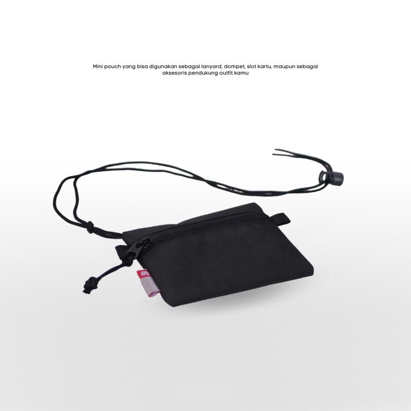 Sling Pouch Pria Wanita Livina Sako Pouch Mini Wallet Neckbag Dompet Kartu Koin Sling Bag Pouch Mini 2
