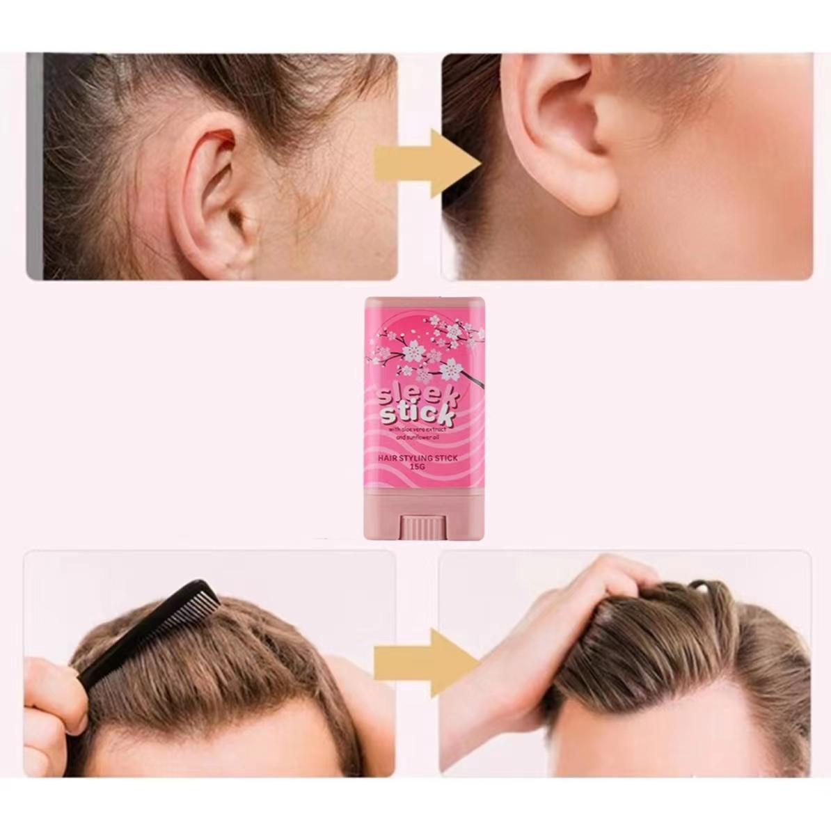 TEN TWENTY Sleek Stick Hair Styling Wax Aloe Vera Styling Argan Extract Sunflower Oil Stick 15G Sleek Stick for Hair Original by Estained, Hair Stick, TEN TWENTY Sleek Stick Hair Styling Wax Aloe Vera Styling Argan Extract Sunflower Oil Stick 15G Sleek Stick for Hair Original by Estained, Hair Stick,