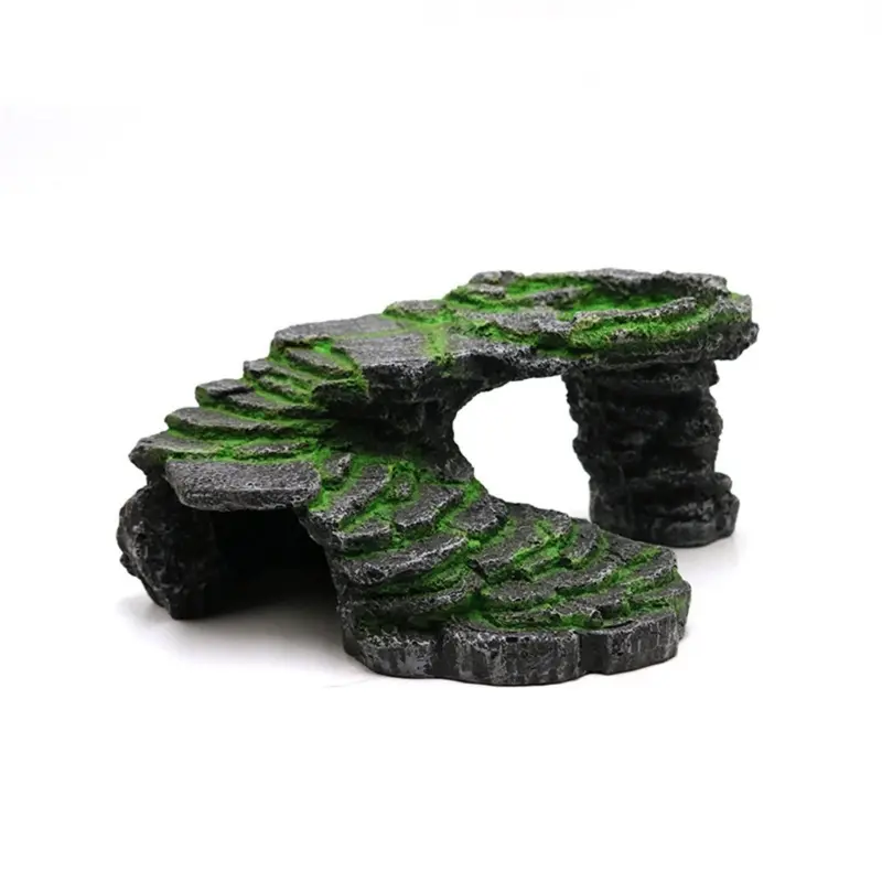 Turtle Basking Platform Hide Cave Resting Dock Hideout Climbing Ramp Rock