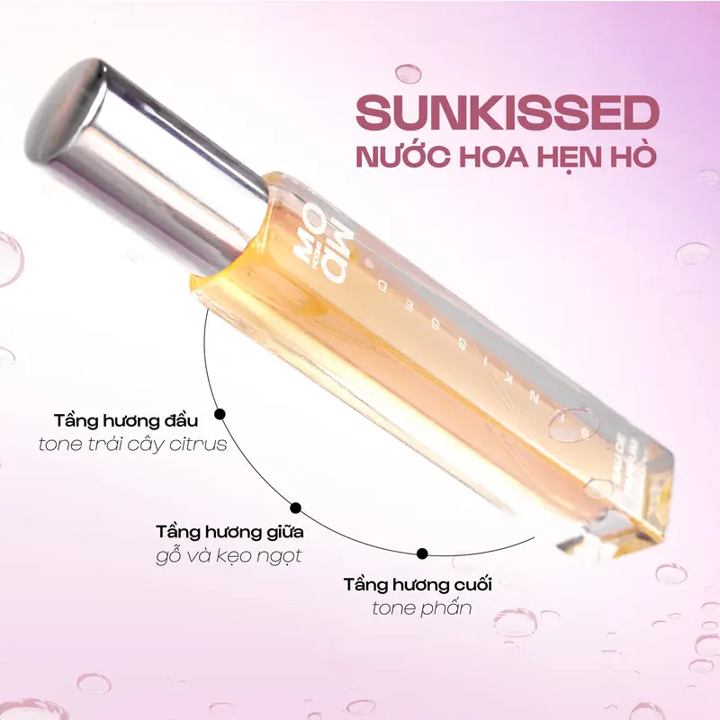 Product Introduction of Nước Hoa Nữ Phấn Em Bé SunKissed MOAW MOAW - Nước Hoa Dành Cho Nũ Lưu Hương Lâu EHERB - Tinh Dầu Nước Hoa Đi Học - Nước Hoa Việt Nam - Hair Mist Xịt Tóc Nữ Chính Hãng - Perfume Cosmetic Women Fragrance Mỹ Phẩm 5