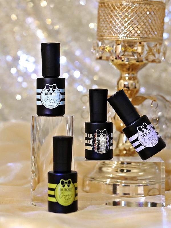 Ouboli Bộ Sản Phẩm Sơn Bóng, Liên Kết  Cứng Móng, Kiềm Dầu Cao Cấp Thể Tích 20ml Sơn Gel