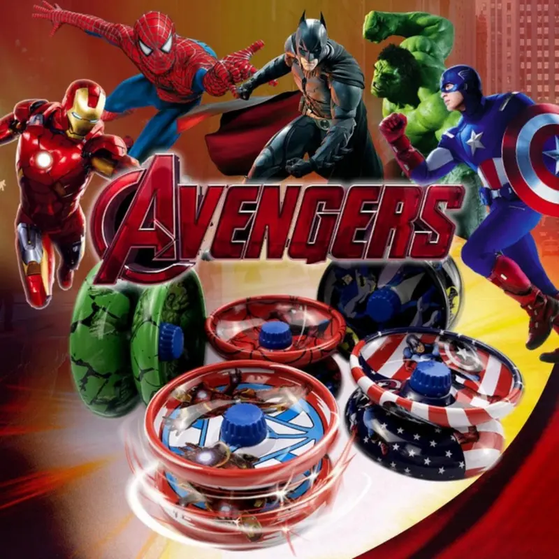 Yoyo sắt  Avengers Tốc Độ Cao Cho Bé - Đồ Chơi YOYO Vận Động Cho Bé 0