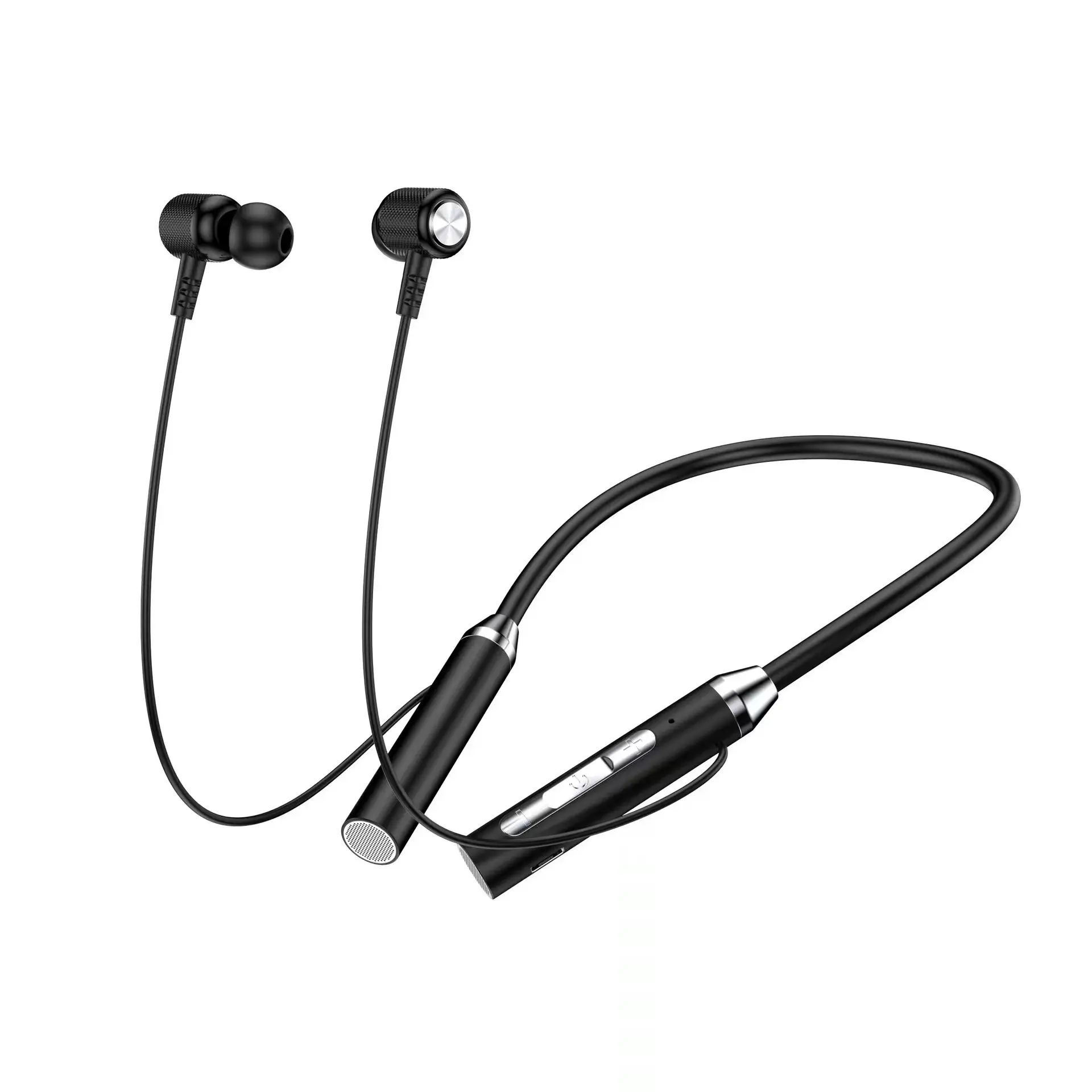 Popular Sports Halter Bluetooth Headset Wireless Binaural in-Ear Ultra-Long Life Battery Noise Reduction Earphone Cellphone Universal