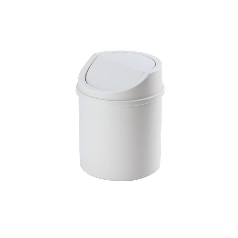 Product Introduction of Mini Desktop Bin Small Trash Can Tube With Cover Bedroom Trash Can Garbage Can Clean Workspace Storage Box Home Desk 22