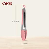 Gambar [SPECIAL LIVE] Cypruz Tongs Silicone Capitan Makanan Food Grade - Abu-abu dari Cypruz Kitchenware Kota Administrasi Jakarta Utara 3 Tokopedia