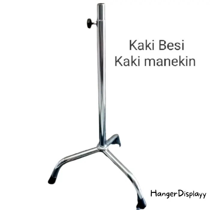 tiang kaki besi manekin