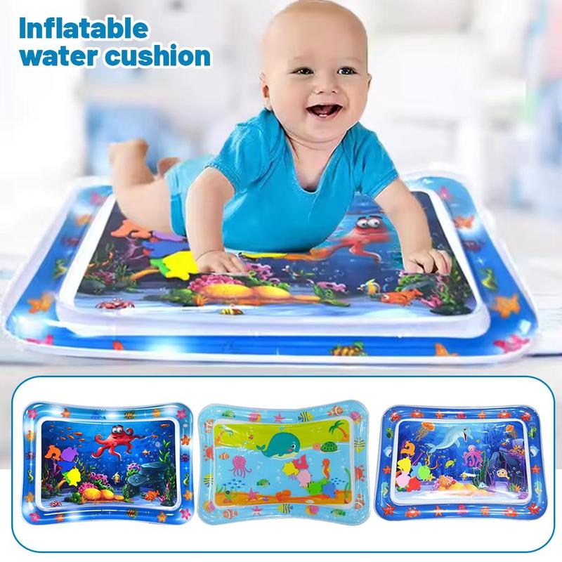 Summer Baby Water Cushion Inflatable Water Playing Patting Mat Thicken ...