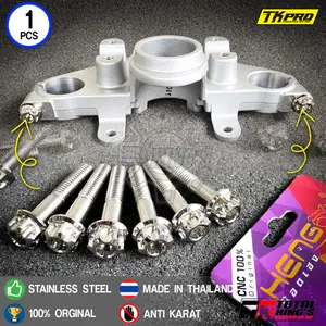 BAUT PROBOLT M8X40 SEGITIGA ATAS RX KING RXKING TAHUN MUDA DLL (1PCS/SATUAN)