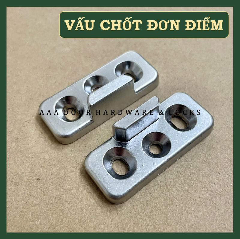 KINLONG Vấu Chặn Khoá Đơn điểm SK32 cửa 1 cánh cửa nhôm Xingfa hệ 55 Vấu 3 lỗ