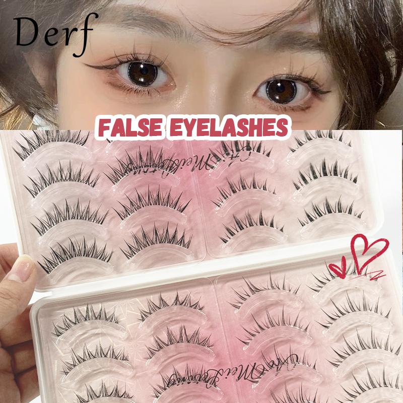 Lông Mi Giả Tự Nhiên Truyện Tranh Barbie, 20 Cặp, Lông Mi Có Thể Tái Sử Dụng, 11-12mm,mi giả kèm keo dán mi và nhíp