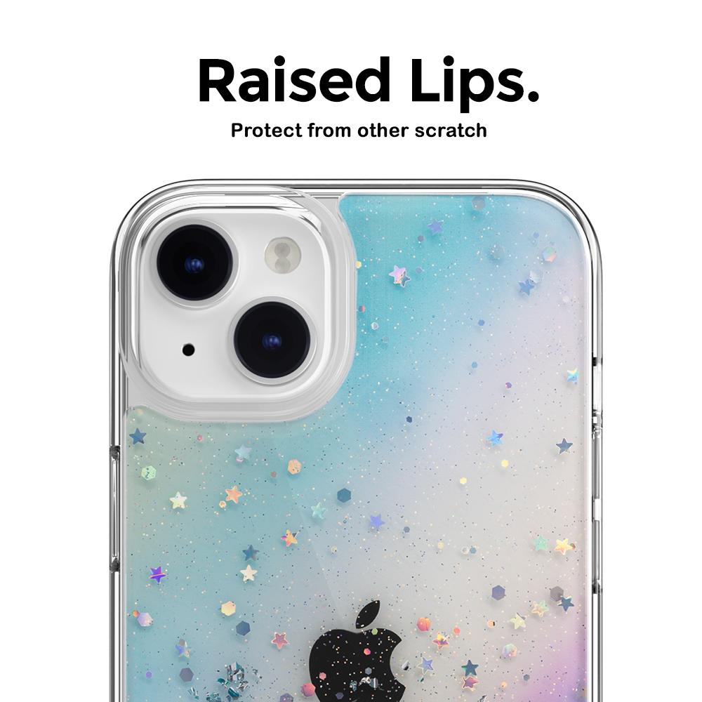 Case iPhone 15/ 14 Pro Max Plus SwitchEasy Starfield Glitter Casing