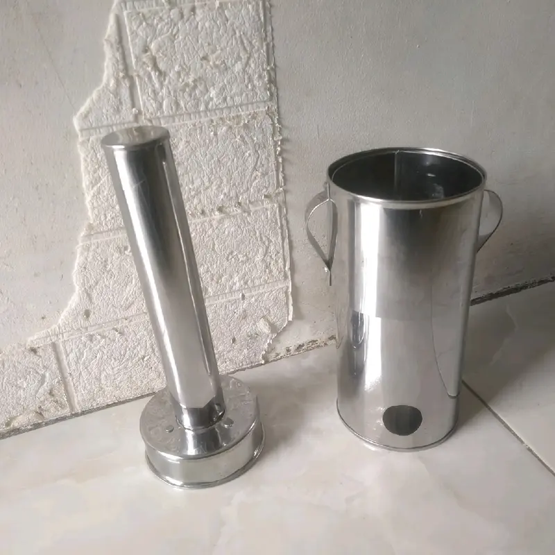 Cetakan Pentolan Bakso Manual/Cetakan Cilor/Cilok Lubang 8 dan Lubang 1 Pendorong Stainless gratis spatula plastik Kitchenware 1