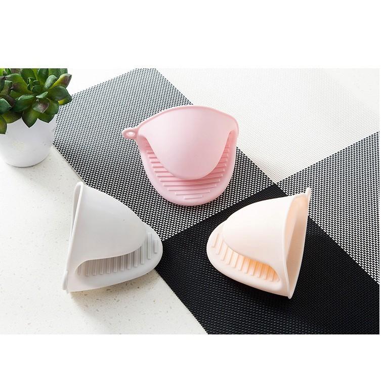 【Hwang】Set 2 miếng nhấc nồi  - Lót tay nhấc nồi cao silicon cách nhiệt chịu nóng nhiều màu 3