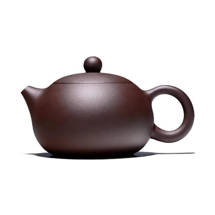 Ấm tử sa tây thi thủ công hoàn toàn nghệ nhân trẻ Lục Tài Bình - Đất tử sa Nghi Hưng - 260ml - Đất nung tím tử nê