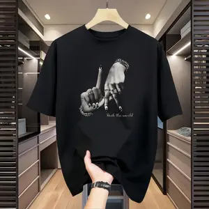 Kaos pasangan Korea edisi terbatas | Kain ringan dan anti kusut | Cocok untuk olahraga dan pesta Pendek Atasan